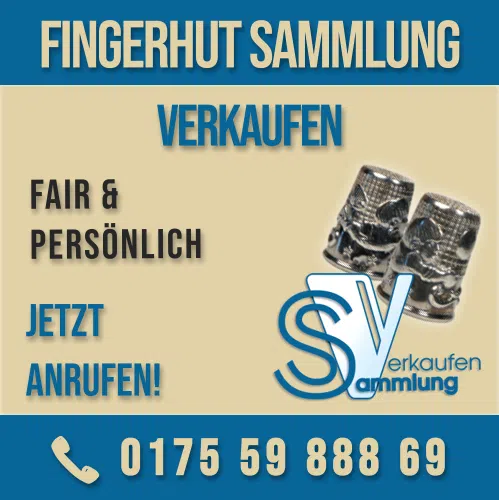 antike Fingerhüte Sammlungen verkaufen - privater Ankauf