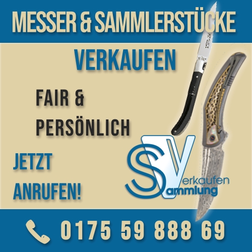 Messer & Sammlerstücke verkaufen – fair & persönlich