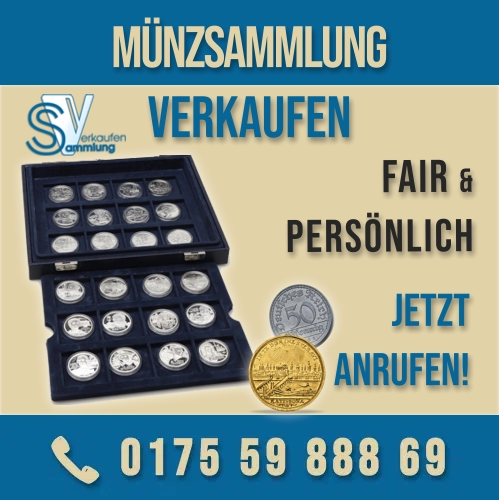Münzankauf in der DACH - Ich kaufe Ihre Münzsammlung & Sammlermünzen