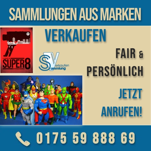 Ich kaufe Ihre Sammlungen aus bekannten Marken und Franchises direkt von Privat