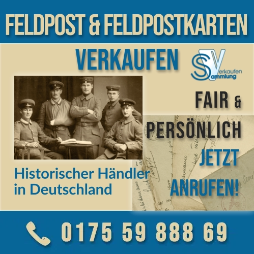 Feldpost und Feldpostkarten privat Ankauf