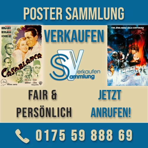 Ich kaufe Ihre Plakate und Postersammlungen - schnell, fair und unkompliziert
