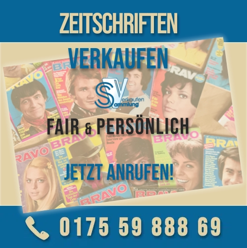 Ich kaufe Ihre alten Zeitschriften oder Zeitschriften Sammlungen direkt von Privat